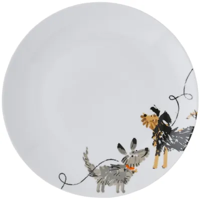 Image de Assiette en porcelaine Dog Days