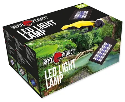 Obrázek produktu pro Repti Planet 007-43802, LED, Modrá, Bílá, 6 W, 6500 K, Černá, Hliník