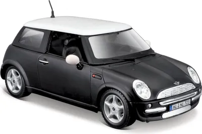Produktbild von Maisto Mini Cooper 1:24 schwarz matt