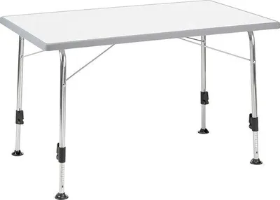 Produktbild von Famanu Campingtisch höhenverstellbar - 115 x 70 cm, Sevelit Tischplatte