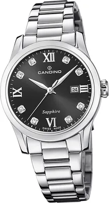 Produktbild von Candino Edelstahl Damen Uhr Analog Elegant Armbanduhr silber Elegance D2UC4738/4