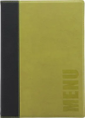Produktbild von Securit MC-TRA5-GR, A4, Leder, PolyurethanKunststoff, Kunststoff, Grün, Matt, Lack, Kunststoff, Abgerundete Ecken