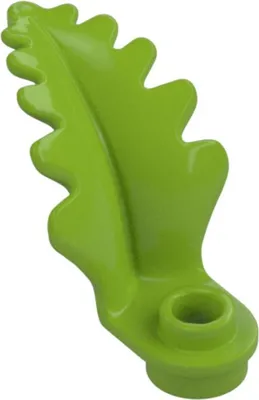 Immagine prodotto di LEGO: 100x elemento vegetale/foglia, lime? verde