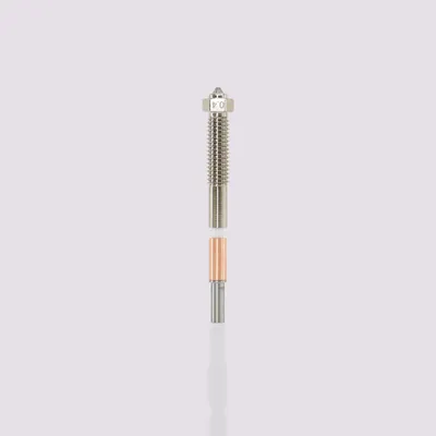 Imagen del producto de Boquilla para impresora 3D, compatible con MAX4, bimetal de carburo de tungsteno, 0,4 mm