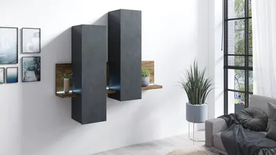 Produktbild von Hänge-Vitrine mit Beleuchtung KIBOU, appenzeller