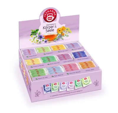 Produktbild von Teekanne Harmonie für Körper & Seele Wohlfühl-Collection Box 180er