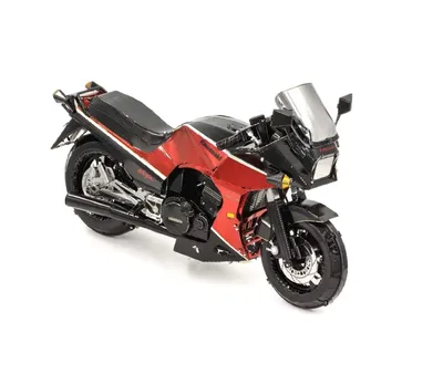 Obrázok produktu pre Metal Earth Kawasaki GPz900R, Športový model bicykla, Montážna sada, GPz900R, Akékoľvek pohlavie, Kov, Kawasaki