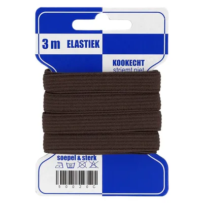 Produktbild von 3 m Gummiband 10 mm elastisches Band Wäscheband Farbwahl
