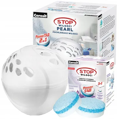 Image de Ceresit Déshumidificateur Stop Humidité Pearl Lavendel 300g 2er Set