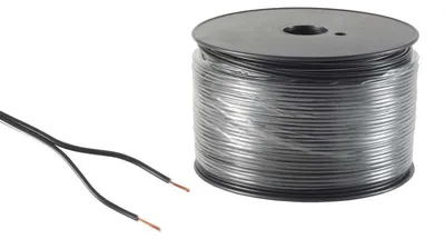 Produktbild von LS-Kabel 2x0,75mm², schwarz, Spule CCA 100m