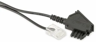 Image de S-IMPULS Câble de raccordement DSL TAE-F sur RJ45 8P2C, noir, 1 m