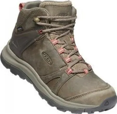 Produktbild von KEEN TERRADORA II LEATHER MID WP W-BRINDLE/RE SCHUHE DAMEN braun 37