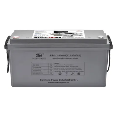 Produktbild von 12V 200AH Lithium Ionen Batteriespeicher 200A Entladung für Yachten Boote 0% MwSt