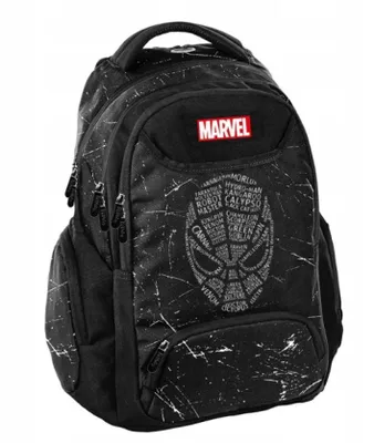 Zdjęcie produktu dla Plecak Szkolny Trzykomorowy Spiderman Sp24Mm Paso