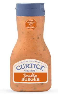 Verpackungsbild Curtice Brothers Brooklyn Burger Sauce authentischer Geschmack 420ml