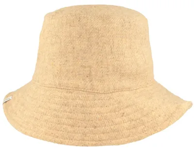MtM warmer Bucket Stoff-Fischerhut aus Wolle mit Ohrenklappen in beige