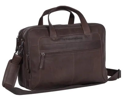 Immagine prodotto di The Chesterfield Brand borsa a tracolla laptop bag con scomparto per laptop Ryan Laptop Bag Brown marrone