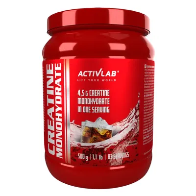 Zdjęcie produktu dla Creatine Monohydrate zwiększenie wydolności fizycznej smak cola Activlab