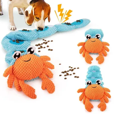 Produktbild von Intelligenzspielzeug Schnüffelteppich für Hunde, Interaktives Hundespielzeug, Plüsch, Cord, mit BB-Sounder