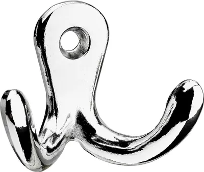 Produktbild von Hettich Zierhaken Zinkdruc kguss, Aluminium Optik, 1 Stück