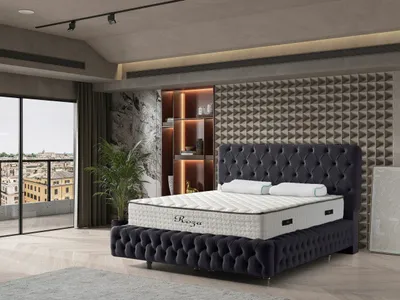 Produktbild von Boxspringbett Design CHESTER Bett ohne Matratze