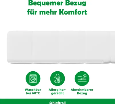 Produktbild von 180 x 200 Komfortschaummatratze | Stützender Schlafkomfort