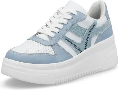A single sneaker is shown from a side angle against a white background.