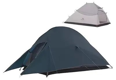 Image de Tente, imperméable, conception légère, UP2 20D bleu marine