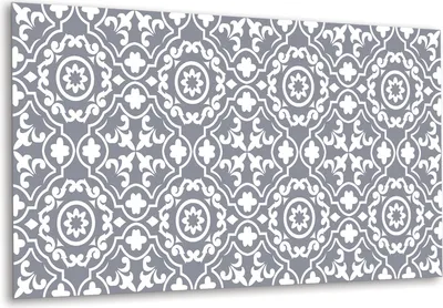 Produktbild von Vinyl-Fliesen – Aufkleber Sticker für Küche und Bad PVC Fliesen, Arabisches Muster - 100 cm x 50 cm