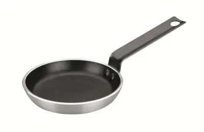 A single frying pan on a white background.