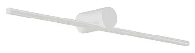 Imagen del producto de Lámpara de pared LED Daisho de 6W, IP54, 3000K, CRI90, color blanco. Fabricada por Rossini Group. Lámpara de diseño de aluminio con difusor opal de PMMA regulable