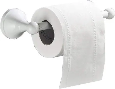 Produktbild von Famanu Toilettenpapierhalter ohne Deckel - Messing, Wandmontage, Weiß