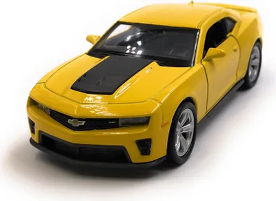 Image de Onwomania Modellauto Chevrolet Camaro ZL1 Muscle Car Gelb Auto Mst. 1:34-39