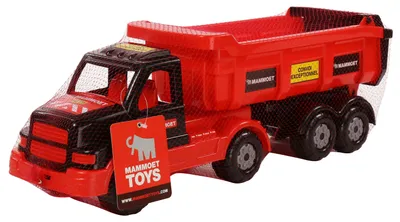 Produktbild von Polesie Mammoet, LKW, Kunststoff, Schwarz, Rot