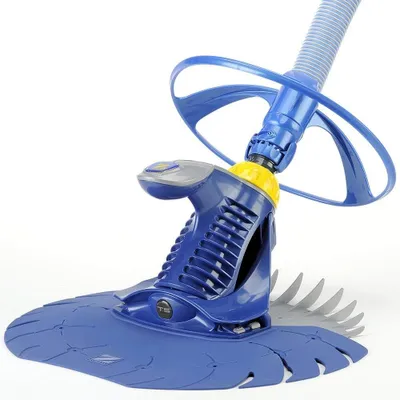 Produktbild von Zodiac T5 Duo, Poolreiniger mit Absaugung, Blau, Silber, Gelb, Überirdischer Pool, Eingebauter Pool, Aufblasbarer Pool, Rund, 1 Stück(e), Box