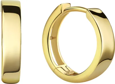 Produktbild von V Creolen 333/- Gold 1,3cm gelb 371310917