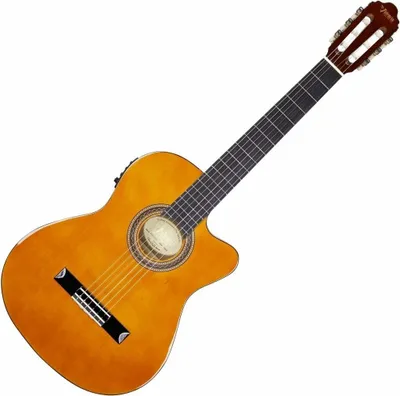 Zdjęcie produktu dla Valencia VC104TCE 4/4 Natural Gitara klasyczna z przetwornikiem