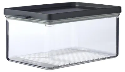 Zdjęcie produktu dla Mepal 106419040400, Pudełko, Prostokątny, 2 l, Czarny, Tworzywo sztuczne ABS, Termoplastyczny elastomer, Poli(styren-co-akrylonitryl), Ser