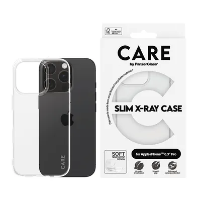 Obrázok produktu pre PanzerGlass CARE™ by ® X-Ray Case iPhone 16 Pro, Ochranný obal, Apple, Apple - iPhone 16 Pro, Priehľadná