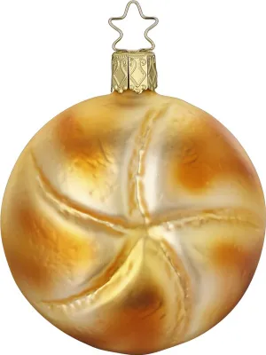 Produktbild von Christbaumschmuck Brötchen Glas 8,5cm 1 Stück
