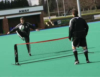Immagine prodotto di Precision - Rete da calcio RD761 (unica in vita) (nero/rosso)