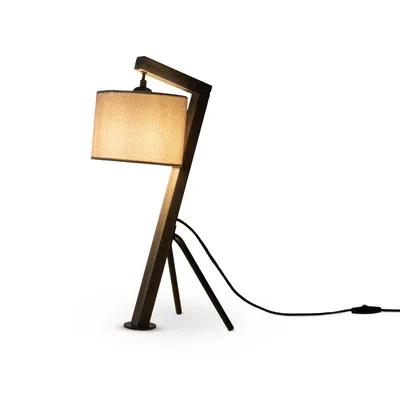 Produktbild von Stehlampe Tischlampe Wohnzimmer Lampenschirm Leselampe Nachttischlampe Galgen