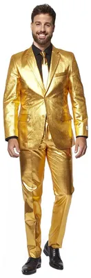 Obrázok produktu pre Pánsky kostým Opposuits™ na slávnosti zlatej farby M (EU 50)