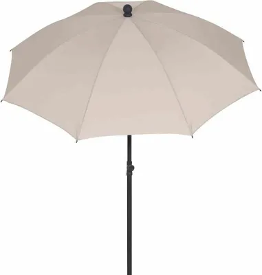 Produktbild von SIENA GARDEN City Mittelstockschirm anthrazit/natur Ø 180cm