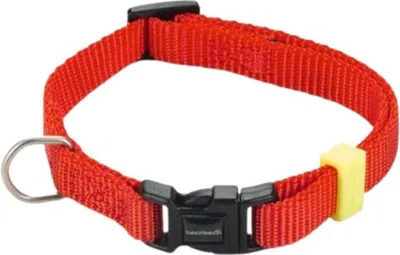 Produktbild von Beeztees Uni - Hundehalsband - rot - 20-30 cm x 10 mm