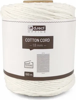 Immagine prodotto di Cordino Di Cotone Cordino Decorativo 1.8Mm 100M