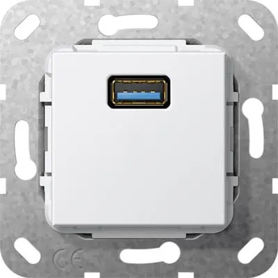 Productafbeelding van GIRA 568203 - USB - Wit