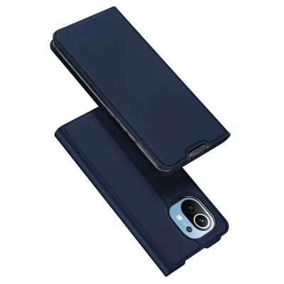 Zdjęcie produktu dla DUX DUCIS Skin Pro kabura etui pokrowiec z klapką Xiaomi Mi 11 niebieski