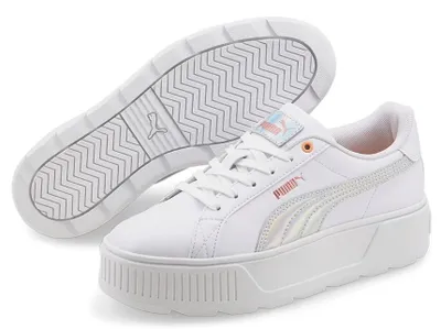 Produktbild von Puma Damen Sneaker 'Karmen Shine' puma white - fizzy melon, Damen:40.5 EU