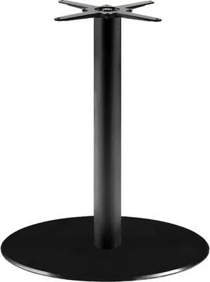 Zdjęcie produktu dla Rama podstawy XL model Rome w kolorze czarnym do stołów o średnicy do 130 cm